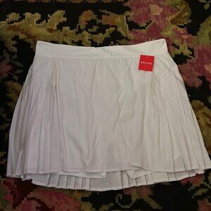 SPANX The Get Moving Pleated Skort, 14" NWT